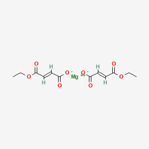 Chemical structure of Magnesium monoethylfumarate
