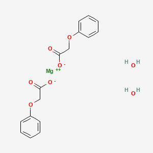 Chemical structure of Magnesium 2-phenoxyacetate