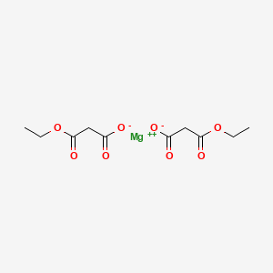 Chemical structure of Magnesium 3-ethoxy-3-oxopropanoate