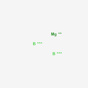 Chemical structure of Magnesium boride