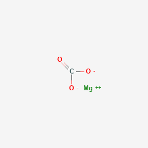 Chemical structure of Magnesium carbonate