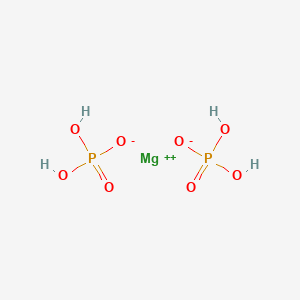 Chemical structure of Magnesium dihydrogen phosphate