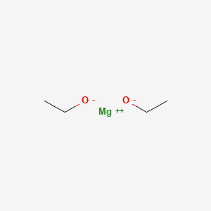 Chemical structure of Magnesium ethoxide