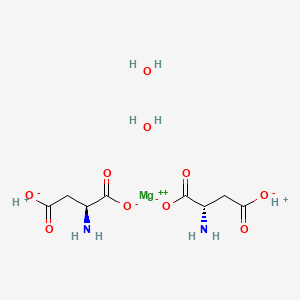 Chemical structure of Magnesium L-aspartate dihydrate