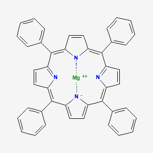 Chemical structure of Magnesium meso-tetraphenylporphine
