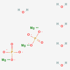 Chemical structure of Magnesium phosphate (USP)
