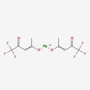Chemical structure of Magnesium trifluoroacetylacetonate dihydrate