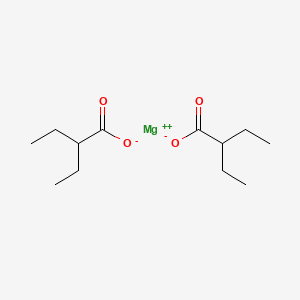 Chemical structure of Magnesium(II) 2-Ethylbutyrate