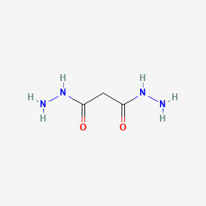 Chemical structure of Malonohydrazide