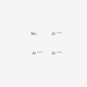Chemical structure of Manganese aluminide