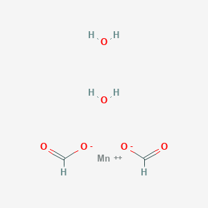 Chemical structure of Manganese(II) formate hydrate,99·00%