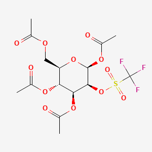 Chemical structure of Mannose triflate