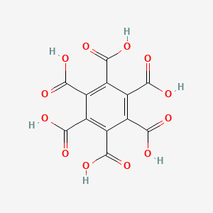 Chemical structure of Mellitic acid