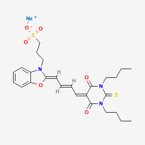 Chemical structure of Merocyanin 540
