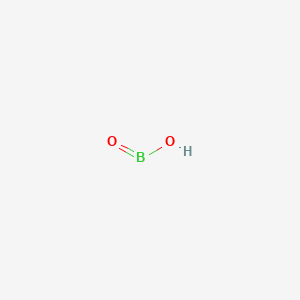 Chemical structure of Metaboric acid