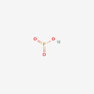 Chemical structure of Metaphosphoric acid