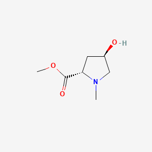Chemical structure of (R)-1-Methyl-4-hydroxy-L-proline Methyl Ester