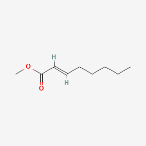 Chemical structure of Methyl oct-2-enoate