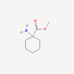 Chemical structure of Methyl 1-aminocyclohexanoate