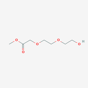 Chemical structure of Methyl 2-(2-(2-hydroxyethoxy)ethoxy)acetate