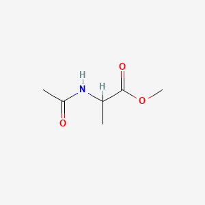 Chemical structure of Methyl 2-acetamidopropanoate