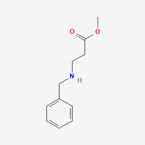 Chemical structure of Methyl 3-(benzylamino)propanoate