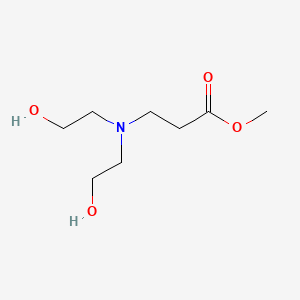 Chemical structure of Methyl 3-(bis(2-hydroxyethyl)amino)propanoate