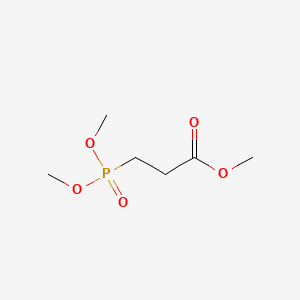 Chemical structure of Methyl 3-(dimethoxyphosphoryl)propanoate