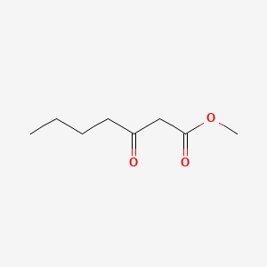 Chemical structure of Methyl 3-oxoheptanoate