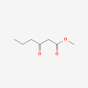 Chemical structure of Methyl 3-oxohexanoate