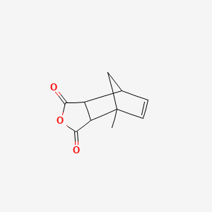 Chemical structure of Methyl nadic anhydride