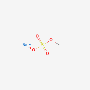 Chemical structure of Methyl sulfate sodium salt
