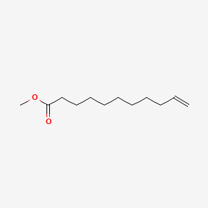 Chemical structure of Methyl 10-undecenoate