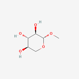 Chemical structure of Methyl xyloside