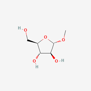 Chemical structure of Methyl α-D-arabinofuranoside
