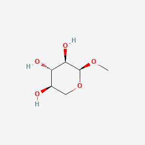 Chemical structure of Methyl α-D-xylopyranoside