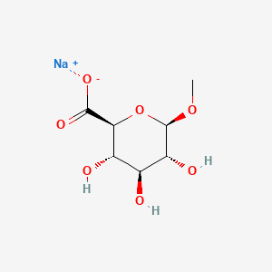 Chemical structure of Methyl β-D-glucuronate sodium salt