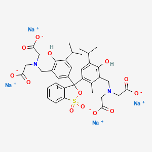 Chemical structure of Methylthymol Blue