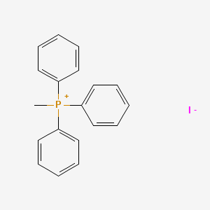 Chemical structure of Methyltriphenylphosphonium iodide
