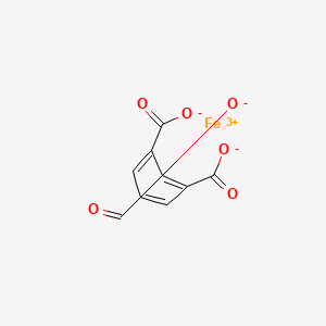 Chemical structure of MIL-100(Fe)