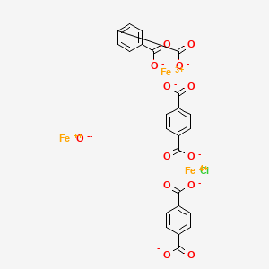 Chemical structure of MIL-101-Fe