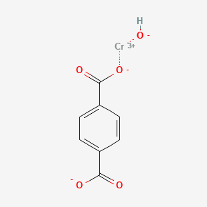 Chemical structure of MIL-53(Cr)