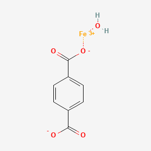 Chemical structure of Mil-53(Fe)