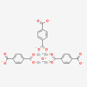 Chemical structure of MOF-5