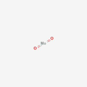 Chemical structure of Molybdenum dioxide