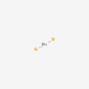 Chemical structure of Molybdenum disiticide