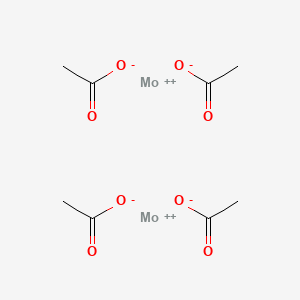 Chemical structure of Dimolybdenum tetraacetate