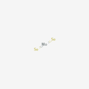 Chemical structure of Molybdenum diselenide