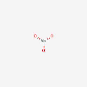 Chemical structure of Molybdenum trioxide
