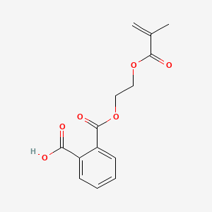 Chemical structure of Mono-2-(methacryloyloxy)ethyl phthalate(stabilizedwithMEHQ)